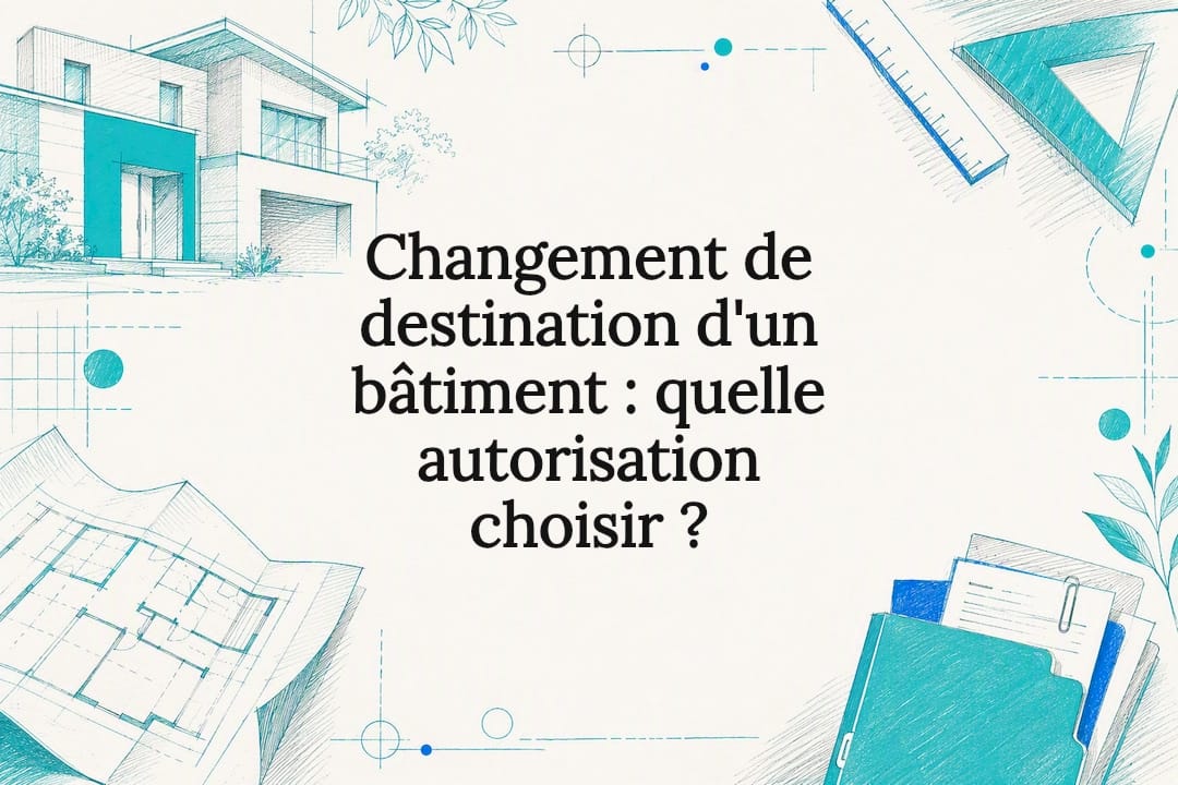 Illustration du bâtiment et dossier de demande d'autorisation