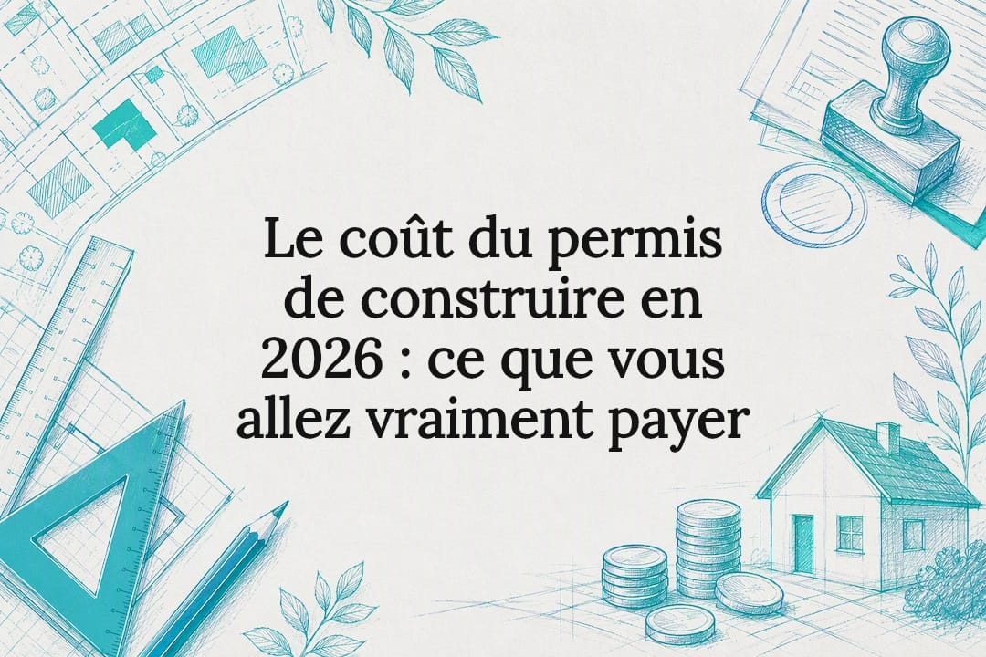 Illustration décorative sur le prix du permis