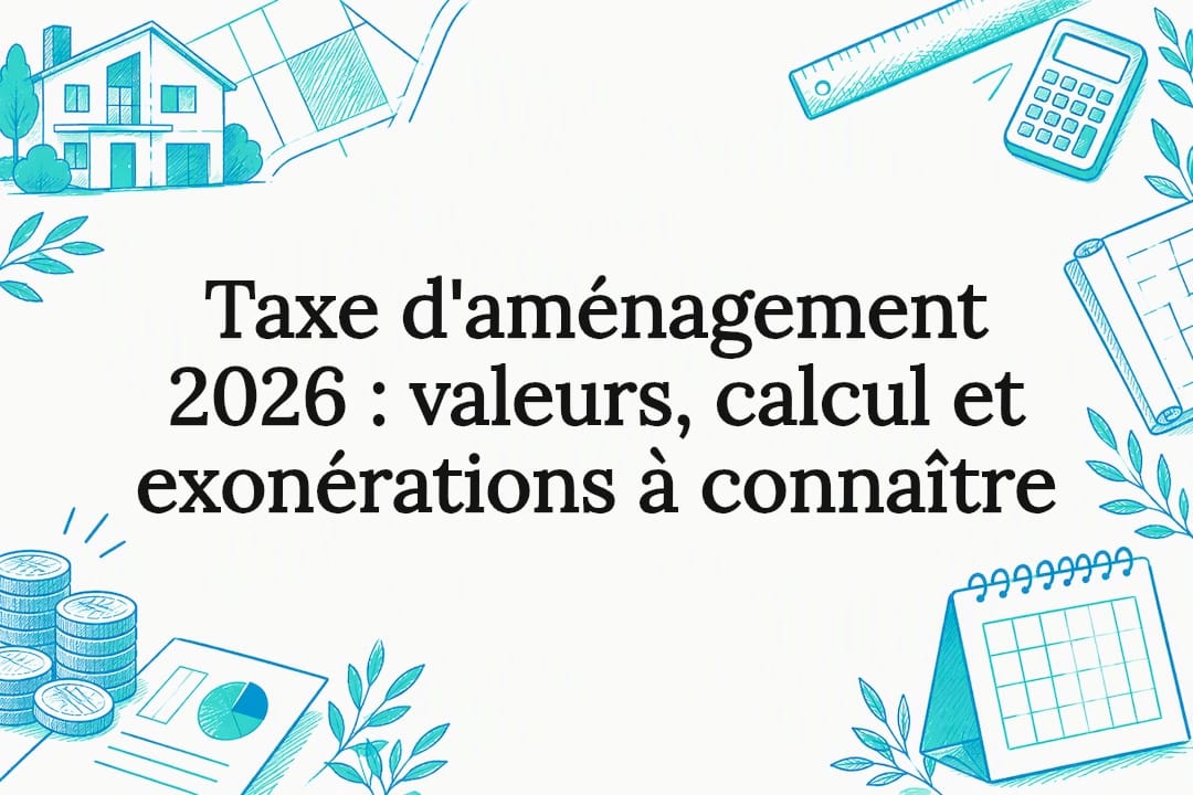 Illustration décorative de la taxe d’aménagement