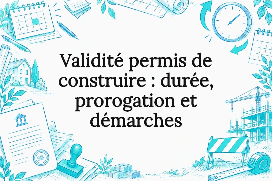 Schéma des délais d’un permis de construire