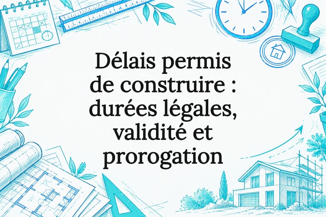 Carte informative sur les délais d'obtention des permis