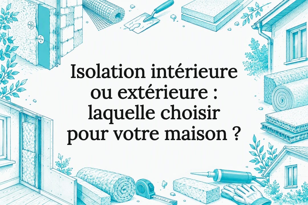 Illustration sur l'isolation d'une maison